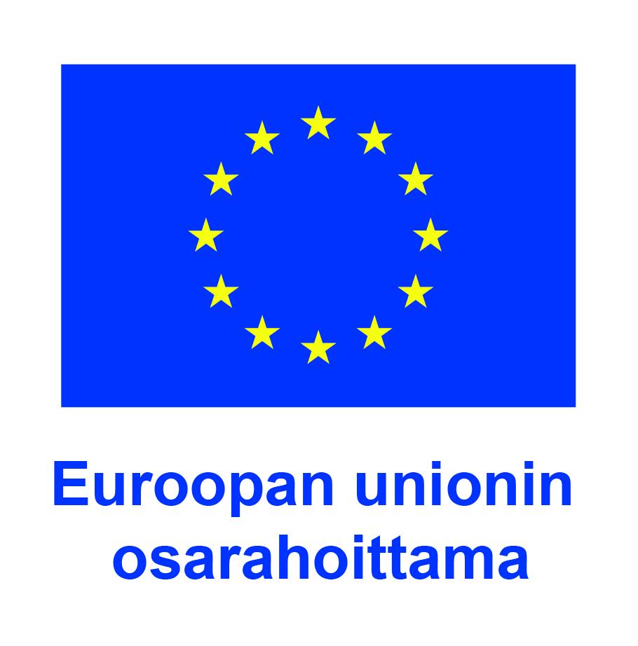 Euroopan unionin osarahoittama - Erasmus+ logo
